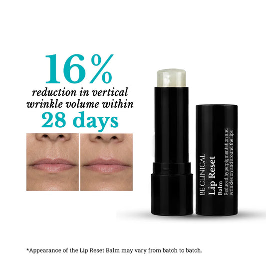 Be Clinical Lip Reset Balm | Reduces Lip Wrinkles and Hyperpigmentation