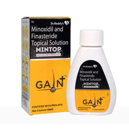 Mintop Gain+ 10 Hair Restore Formula Kit (60ML)