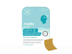 Wellbeing Nutrition Melts Into Calm & Relaxation Oral Strip - Soothing Mango Flavour(30 Oral Strips)