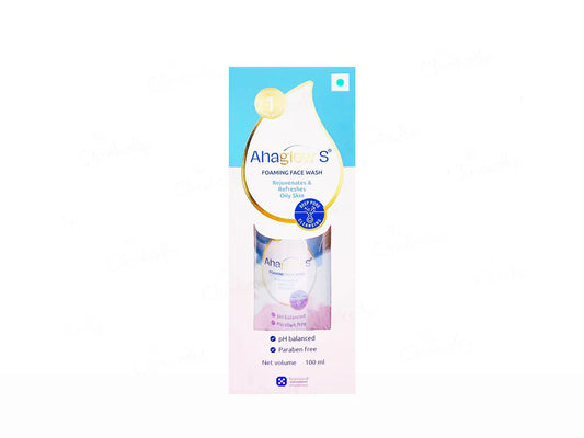 Ahaglow S Foaming Face Wash ( 100 ML )