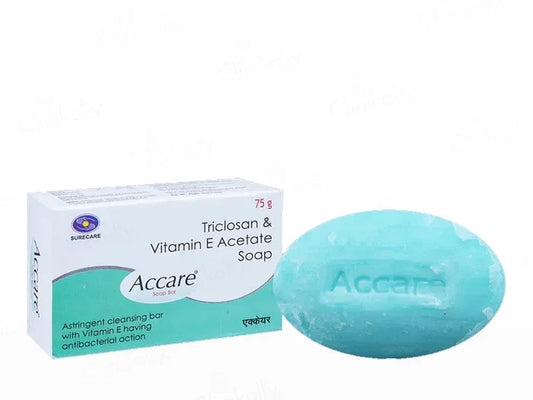 Accare Soap(3 x 75 gm)