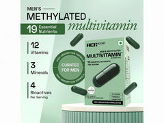 Ace Blend Men's Methylated Multivitamin Health Supplement Veg Capsule (60 Capsule )