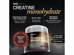 Ace Blend Rise Creatine Monohydrate Powder - Unflavoured (100 Servings )