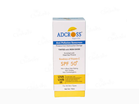 Adonis Adcross SPF 50+ Aqua Sunscreen Gel ( 75 ML )