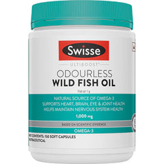 Swisse Fish Oil Omega 3 - 1000mg (150 Tablets)