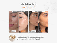 Beautywise Advanced Marine Collagen Peptides For Skin, Hair & Nails - Mango Peach Flavour (200 GM)