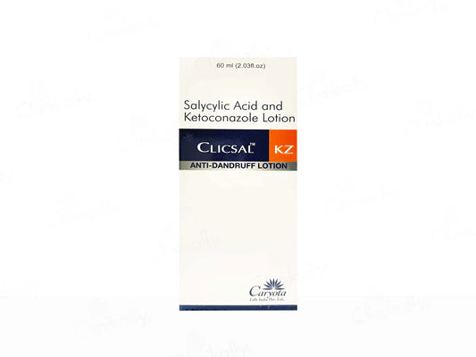 Clicsal KZ Anti-Dandruff Lotion (60ML)