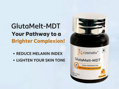 Cosmofix Glutamelt-MDT Nutraceutical Tablet - Orange Flavour