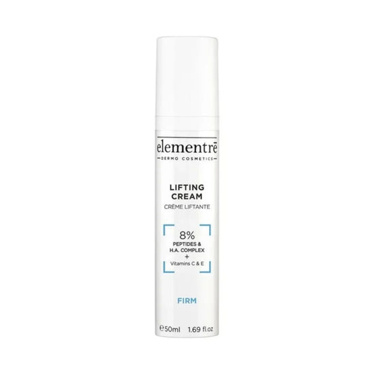 Elementre Lifting Cream 8% Peptides & Hyaluronic Acid (50ml)