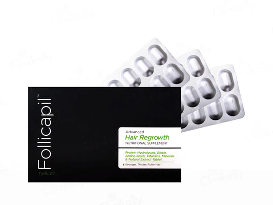 Follicapil Advance Hair Regrowth Nutritional Supplement Tablet (3x10 Tablets )