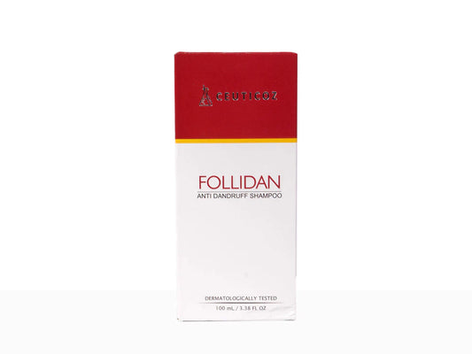 Ceuticoz Follidan Anti Dandruff Shampoo (100ML)