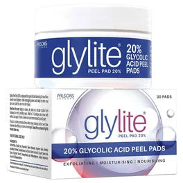 Glylite Peel Pads 20% Glycolic Acid, 30 Count