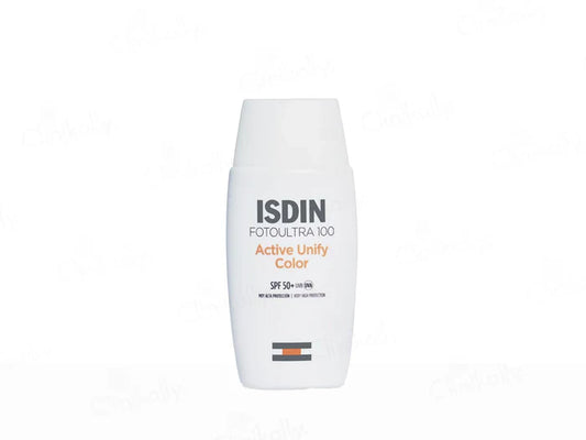 ISDIN Fotoultra 100 Active Unify Color Depigmenting Sunscreen SPF 50+ ( 50 ML )