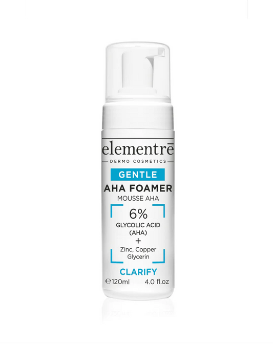 Elementre 6% AHA Foamer Gentle Exfoliating Cleanser (120ml)