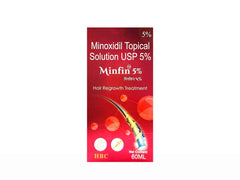 Minfin 5% Topical Solution(60 ml)