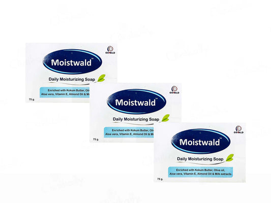 Moistwald Moisturizing Soap ( 3 x 75 gm )