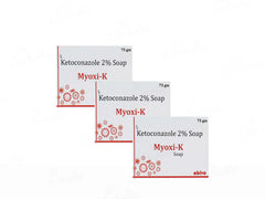 Myoxi-K Soap (3x75 gm)