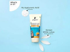 Pilgrim 1% Hyaluronic Acid Sunscreen Gel SPF 50 PA+++ ( 50 GM )