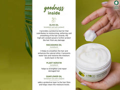 Plum Olive & Macadamia Mega Moisturizing Hair Mask ( 250 GM )