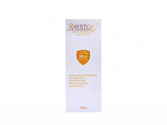 Raystop Sunscreen Lotion SPF 50 PA+++(100 GM )