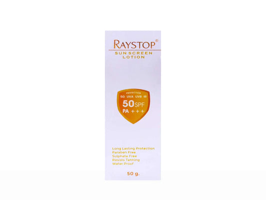 Raystop Sunscreen Lotion SPF 50 PA+++(50 gm)