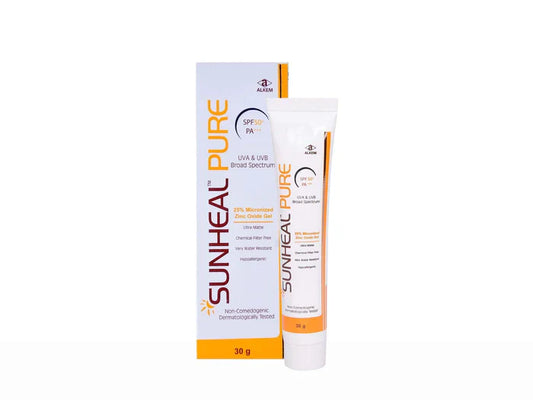 Sunheal Pure Zinc Oxide Sunscreen Gel (30 GM)