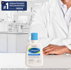 Cetaphil Gentle Skin Cleanser Dry to Normal Skin with Niacinamide Dermatologist Recommended ( 125 ML )