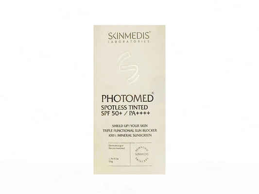 Skinmedis Photomed Spotless Tinted Sunscreen SPF 50+ PA++++ ( 50 GM )