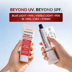 SAFESCREEN® TINTENSE® T1 (Bisque) Tinted Sunscreen Lotion PA++++ SPF 50+ (40ml)