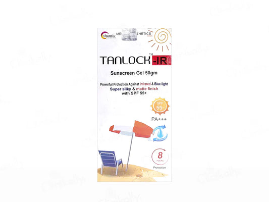 Tanlock-IR Anti-Ageing Sunscreen Gel SPF 50+ PA+++ ( 50 GM )