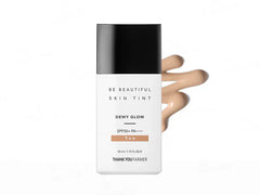 Thank You Farmer Be Beautiful Skin Tint Dewy Glow Moisturiser Sunscreen SPF 50 PA++++ (Tan)(50 ml)