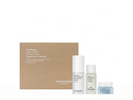 The Face Shop The Therapy Vegan Trial Kit ( 62 ML )