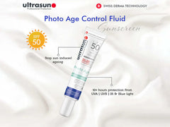 Ultrasun Photo Age Control Fluid Sunscreen For Sensitive Skin SPF 50 PA++++ ( 40 ML )
