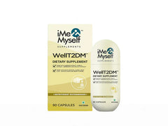 iMeMyself Well T2DM Dietary Supplement Vegetarian Capsule(90 Capsules)
