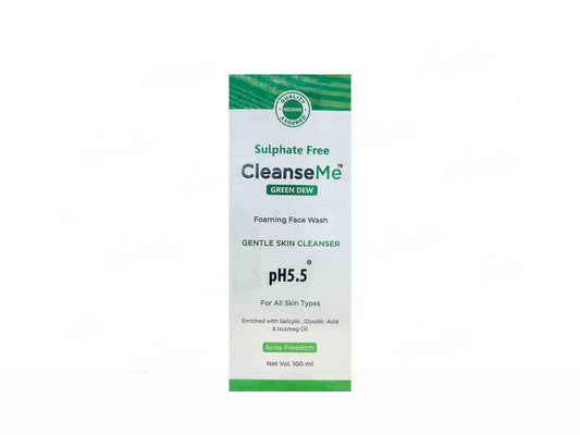 CleanseMe Green Dew Foaming Facewash ( 100 ML )
