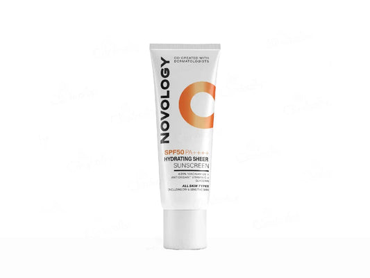 Novology Hydrating Sheer Sunscreen SPF 50 PA++++ ( 50 GM )