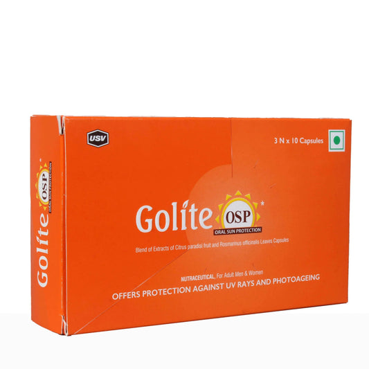 Golite Oral Sun Protection (OSP ) Capsules ( 3 x 10 Capsule) Pack