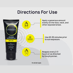 UVSKRIN Silicone Sunscreen Gel SPF(50+)