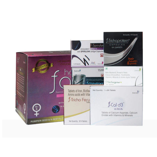 Hair Fact Fluence Advanced Cyclical Therapy (Women) F4+O2 ( 1 KIT )