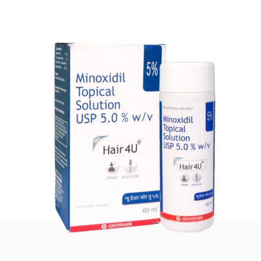 Hair 4U 5% Solution  (60ML)