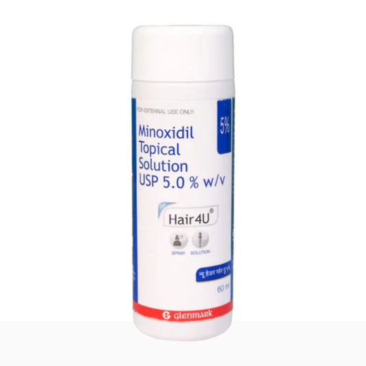 Hair 4U 5% Solution  (60ML)