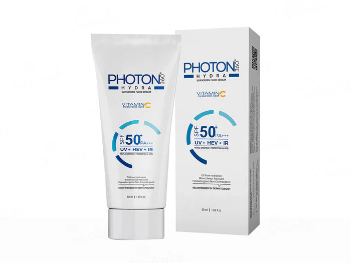 Aclaris Photon 360 Hydra Sunscreen Fluid Cream SPF 50+( 50ml)
