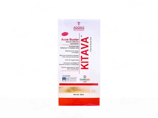 Adonis Kitava Acne Buster Gel For Face & Body (50ml)