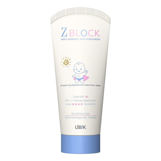 Z Block kids Sunscreen-Broad spectrum UV protection-SPF 30: 50gms