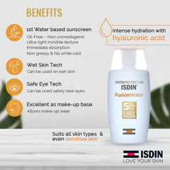 ISDIN Fotoprotector Fusion Water SPF50, 50 ml