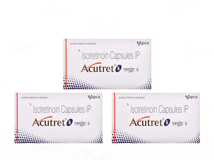 Acutret 5 Capsule(3 x 10 Capsules)
