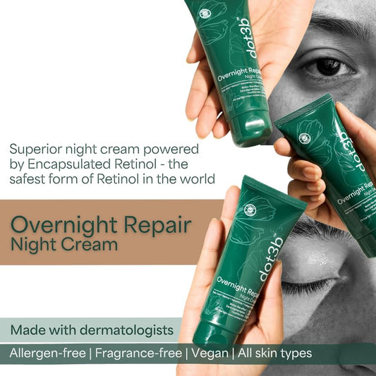 dot3b Overnight Repair Night Cream (50gm)