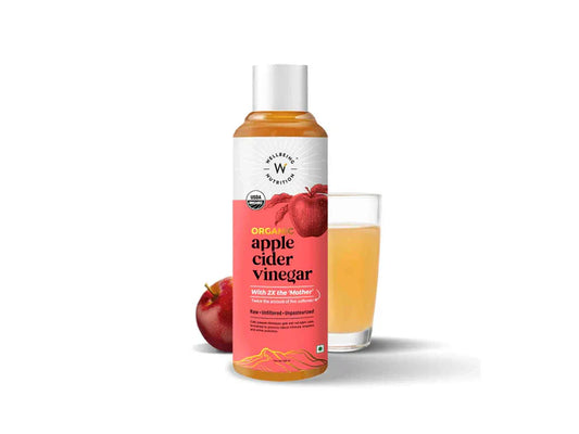 Wellbeing Nutrition Organic Apple Cider Vinegar(500 ml)