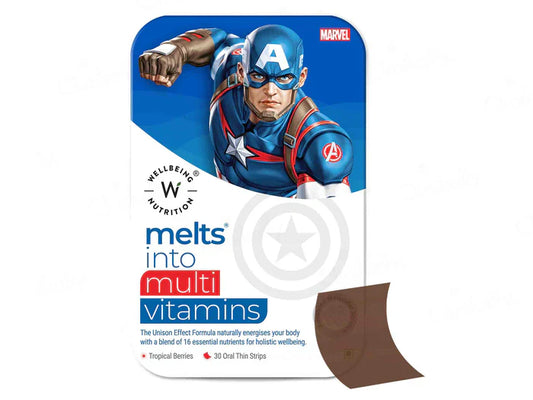Wellbeing Nutrition Melts Into Multivitamins Oral Strip(30 Oral Strips)