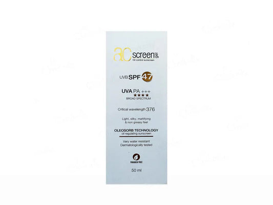 Acscreen Oil Control Sunscreen Gel SPF 47 (50 ML )